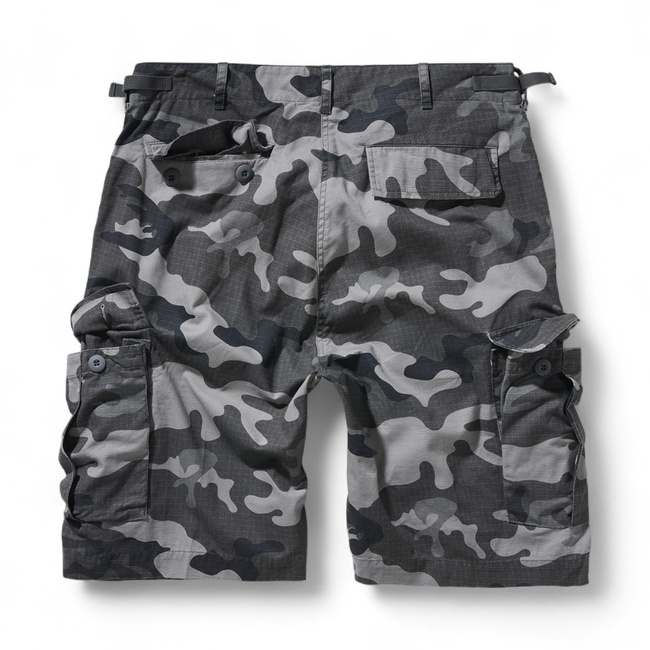 BDU Ripstop rövidnadrág - Grey Camo - Brandit