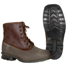 BROWN SWEDISH TRETORN LEATHER/LINING BOOTS - USED