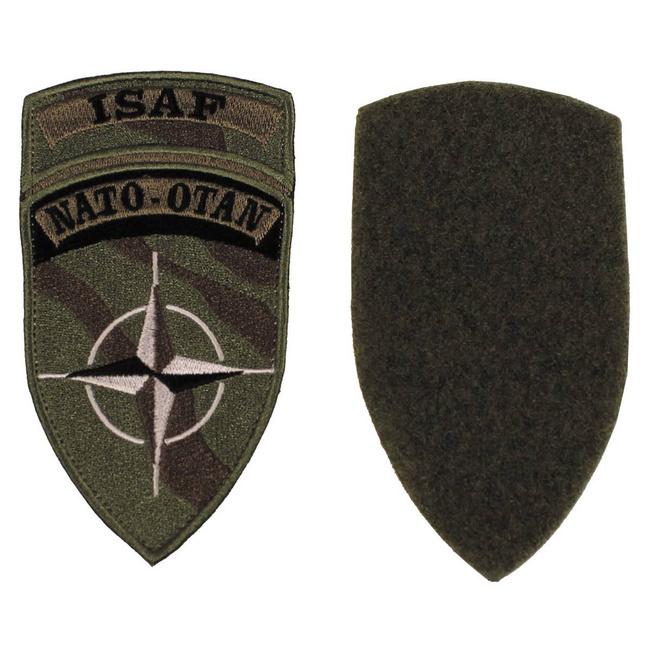 VELCRO PATCH ISAF - NATO-OTAN - LIKE NEW