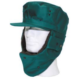 AT Winter Cap, OD green, like new