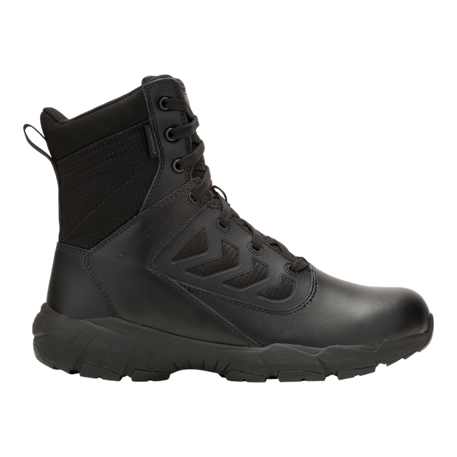 Fullbench Tactical 8 hüvelykes oldalsó cipzárral ellátott WP csizma - Fekete