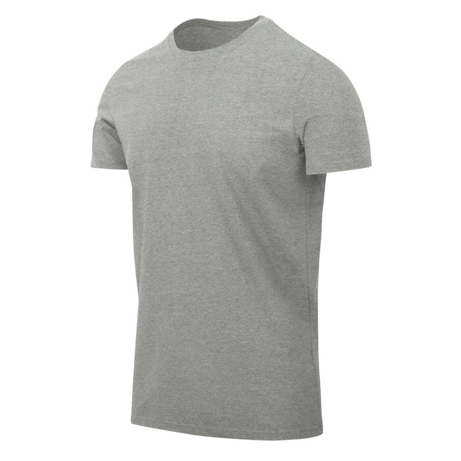 SLIM T-SHIRT - GREY MELANGE - HELIKON
