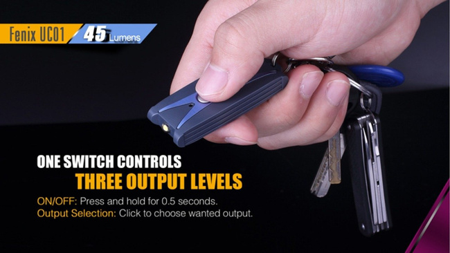 Lámpák, zseblámpa, Fenix UC01