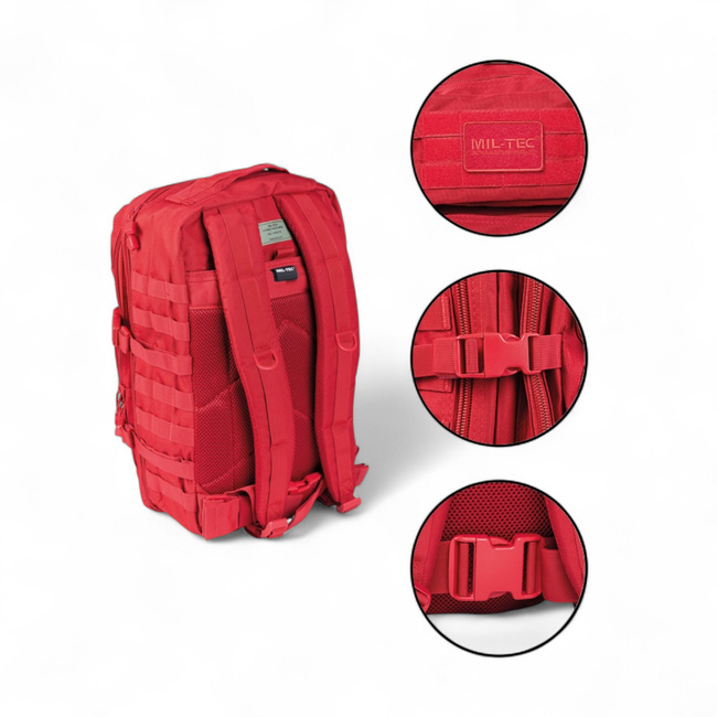 US ASSAULT BACKPACK - 36 L - SIGNAL RED