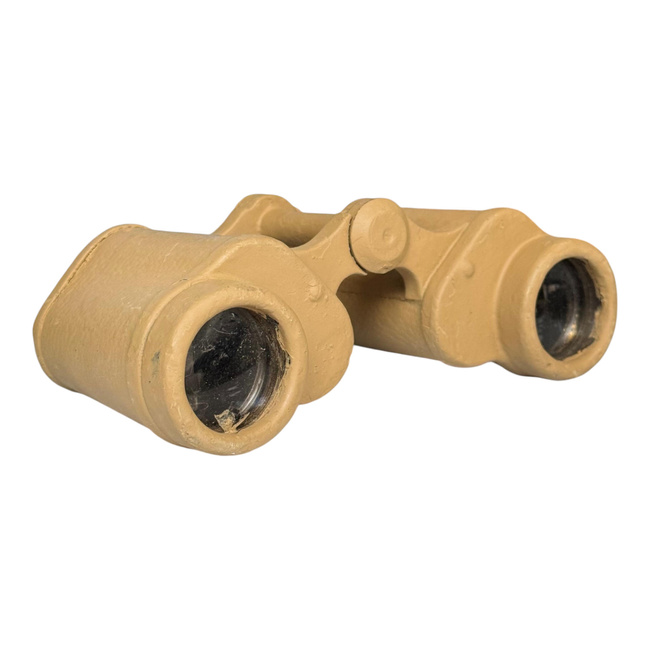 SOVIET BINOCULARS 8X30 I.O.R. - WWII - PAINTED WH DUNKEL GELB - NEFUNCTIONAL - REPRO