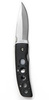 SILVER ONE-HAND OPENER FOLDING KNIFE ´DACHS´ 7.62cm BLADE