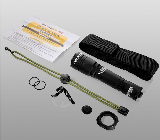 Armytek Dobermann XP-L HI White Tactical Flashlight