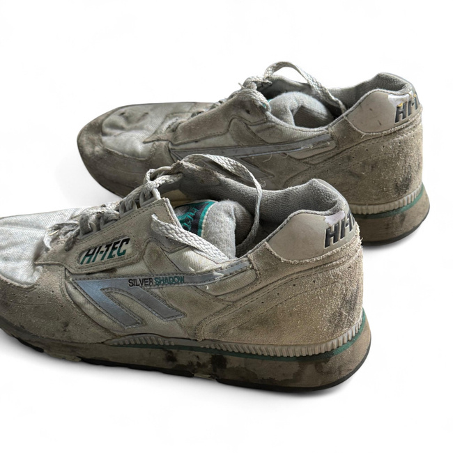 SPORTCIPŐ - HI TEC - SILVER SHADOW - KATONAI TÖBBLET BRIT HADSEREG - FEHÉR - HASZNÁLT