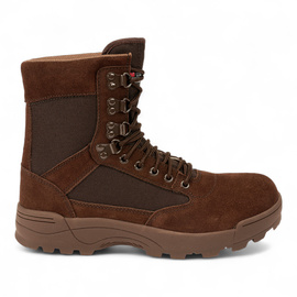 9 Eyelet Tactical Boots - Brown - Brandit