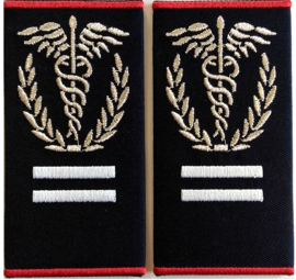 Embroidered chief medic guard SMURD Badge (custom message)
