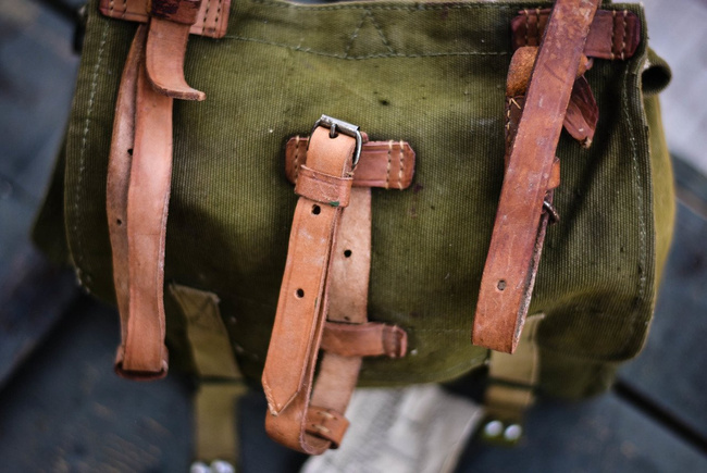 Roman katonai taska, post-WWII, Romanian Army Surplus - Like new