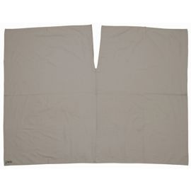 CZ/SK fodrász apron, beige, 140 x120 cm, használt