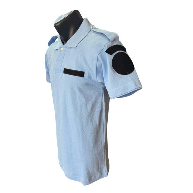 Prison Guard Polo T-Shirt, Light Blue
