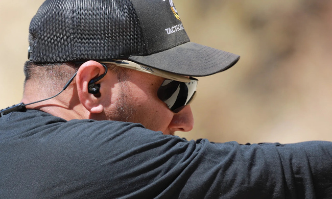 BALLISTIC SUNGLASSES - SABER ADVANCED - WILEY X - GREY/CLEAR/LIGHT RUST - Frame Matte Tan 