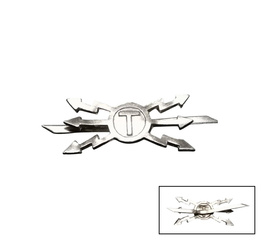 1 DB KATONAI RANGJELZÉS - ÁTMENETSZEREK - KATONAI FELESLEG ROMÁN HADSEREG - EZÜST - JÓ ÁLLAPOTBAN