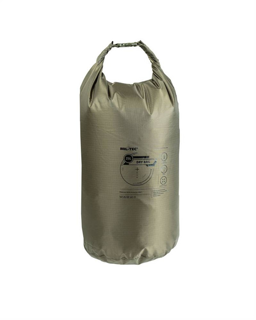 VÍZÁLLÓ TÁSKA - DRY BAG - 25 L - Mil-Tec® - OD (Olive Drab)