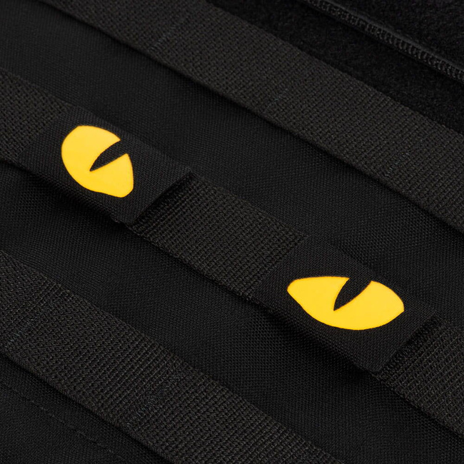 JELVÉNY TIGER EYES LASER CUT (pár) - FEKETE/SÁRGA - M-TAC