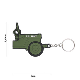 3D PVC KULCSTARTÓ - JEEP US ARMY