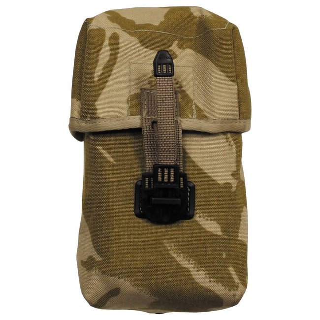 GB POUCH MOLLE - WATER BOTTLE - DPM DESERT - USED
