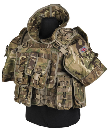 British MTP Camo Vest Osprey MKIV Used