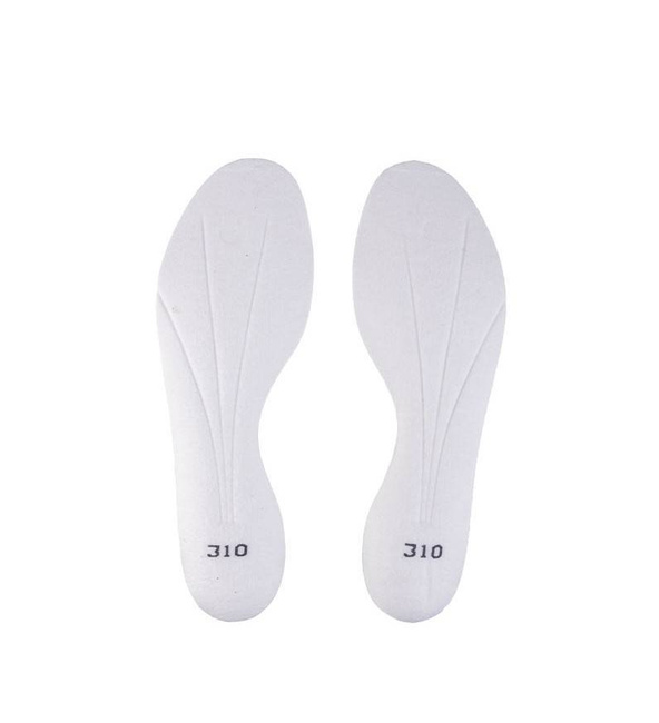 GERMAN INSOLES - WHITE - MILITARY SURPLUS - LIKE NEW