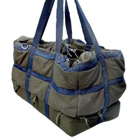 TEXTIL TÁROLÓ KONTÉNER - KATONAI FELESLEG ROMÁN HADSEREG - NÉGYSZÖGLETES