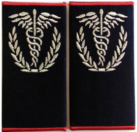 Hímzett beosztott orvos SMURD Jelvény (egyéni üzenet)