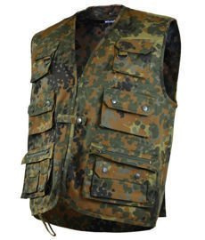 Vadász és halász mellény, Flecktarn