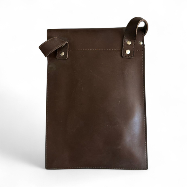 Műbőr táska - térkép taska az RSR időszakból - Surplus Román hadsereg - Mint ÚJ