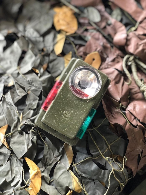 ELBA TIMISOARA RSR military lantern - Romanian Army Surplus - jó állapotban