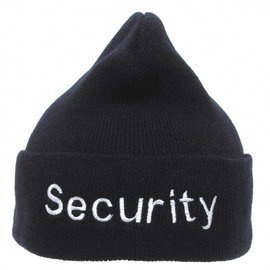 WATCH HAT SECURITY - BLACK
