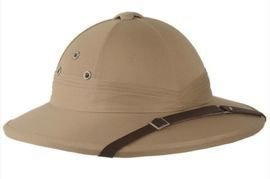 French helmet "Pith", khaki