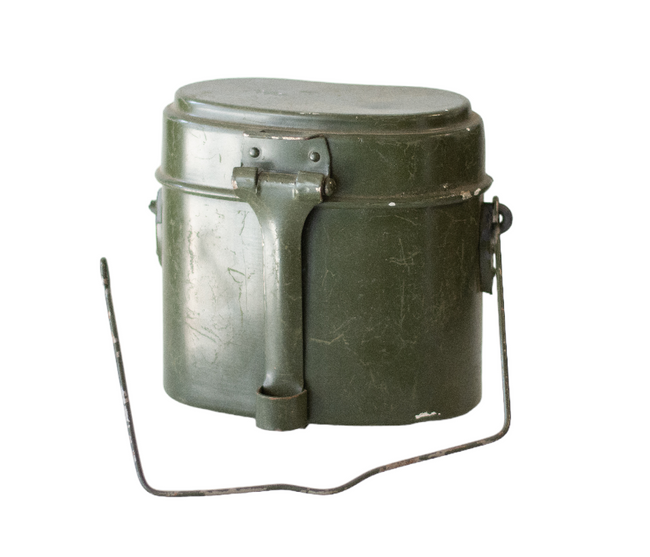 ALUMÍNIUM KULACS - VALÓDI KATONAI FELESLEG ROMÁN HADSEREG - HASZNÁLT