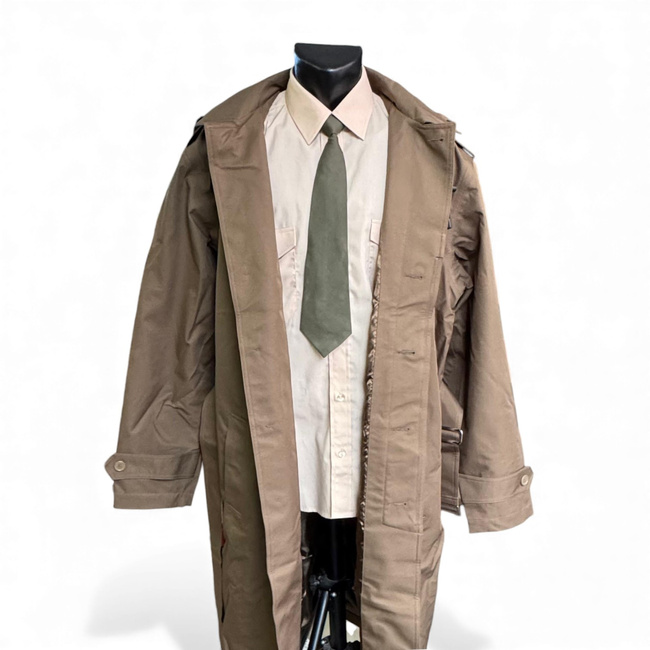 TRENCHCOAT, RAIN COAT - ROMANIAN ARMY - KAKI