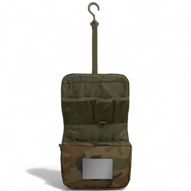 Toiletry Bag - Large - Woodland - Brandit