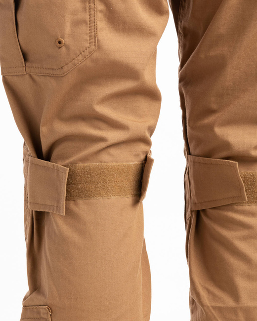 COMBAT PANTS WITH SOFT KNEEPAD, COYOTE TAN - OPENLAND TACTICAL