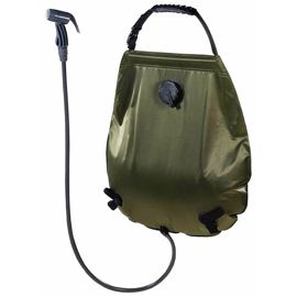 DELUXE SOLAR SHOWER - WITH CARRYING BAG - MFH® - OD GREEN - 20 L