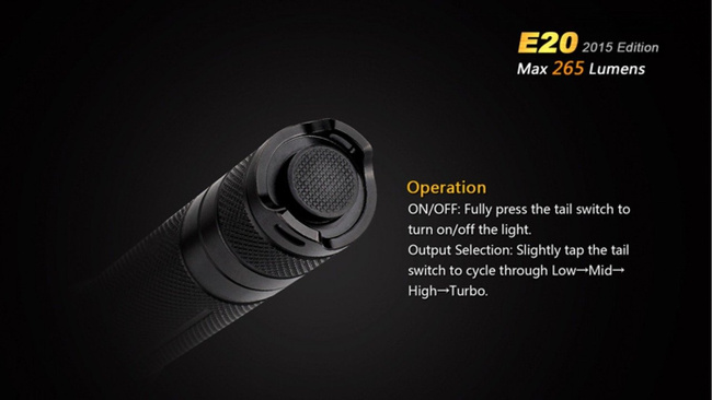 ZSEBLÁMPA - E20 - FENIX®