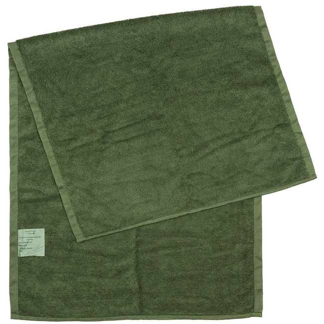 ANTI-MICROBIAL TOWEL WITH MESH BAG - 150x100 CM - MILITARY SURPLUS BRITISH ARMY - LIKE NEW