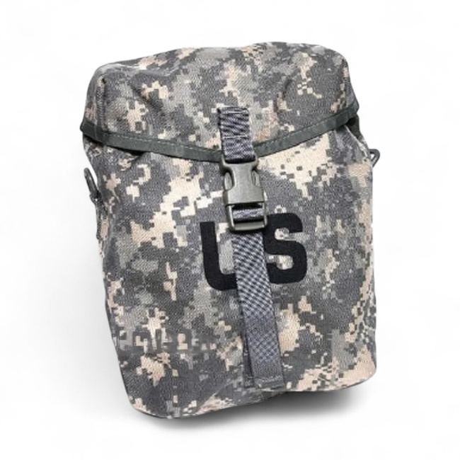 Molle II Sustainment Military Pouch - Set of 2 - US Army Military Surplus - ACU Camouflage