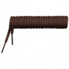 SHOELACES - BRITISH ARMY MILITARY SURPLUS - 210 CM - BROWN - LIKE NEW