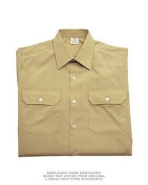 GERMAN SERVICE SHIRT - SHORT SLEEVES - USED