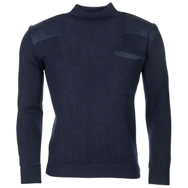 PULÓVER – NÉMET HADSEREG KATONAI FÖLÖSLEG – SÖTÉTKÉK – HASZNÁLT