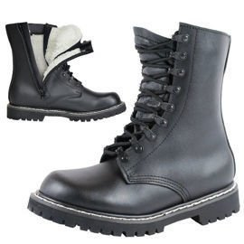 PARA BOOTS WITH PILE LINING AND ZIPPER