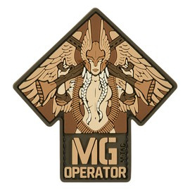 JELVÉNY MG OPERÁTOR PVC - COYOTE - M-TAC