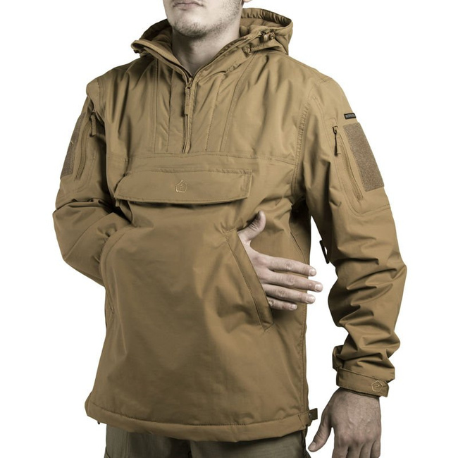 VÍZÁLLÓ KABÁT - URBAN TACTICAL ANORAK - PENTAGON - ZÖLD RAL7013
