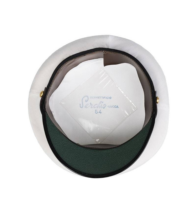 FEHÉR SISAK - KATONAI FELESLEG OLASZ HADITENGERÉSZET - MINT ÚJ