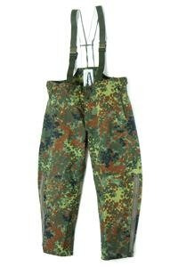 NÉMET NEDVES IDŐJÁRÁS NADRÁG - GORETEX® - 5 SZÍNŰ FLECKTARN CAMO - HASZNÁLT