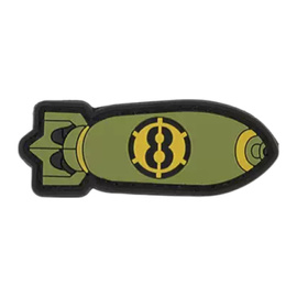 PVC PATCH - BOMB - OLIVE -  8FIELDS