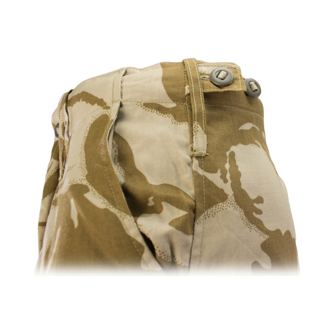 COMBAT PANTS - "TROPICAL" - DPM DESERT CAMO - MILITARY SURPLUS BRITISH ARMY - USED